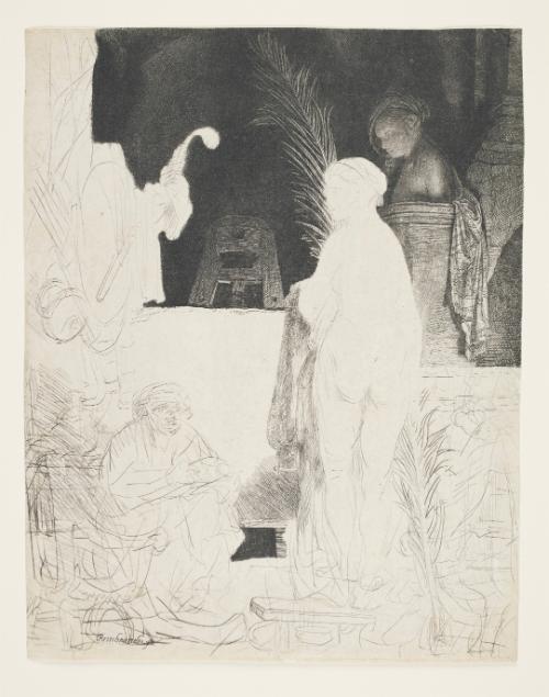 The Artist Drawing from the Model