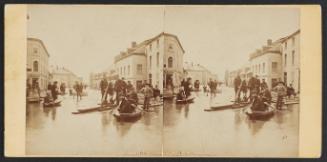 Spring Flood, William Street, Montreal