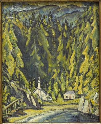 Indian Church, Friendly Cove (recto);Departing Day (verso)