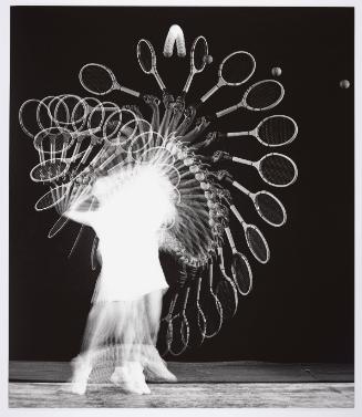 Gussie Moran Tennis Serve Multiflash