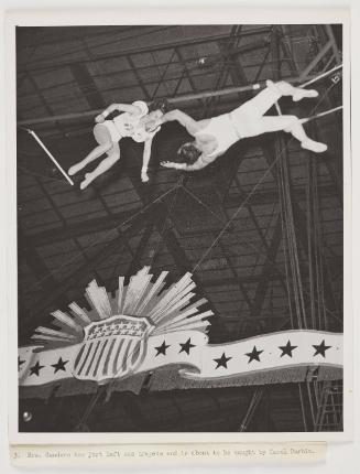Ringling Circus Trapeze Series, Boston Garden, 1942