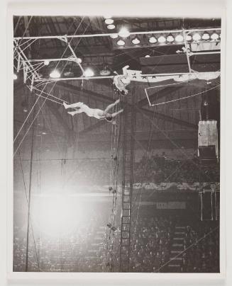 Ringling Circus Trapeze Series, Boston Garden, 1942
