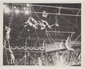 Ringling Circus Trapeze Series, Boston Garden, 1942