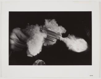 3604 (antique gun firing)