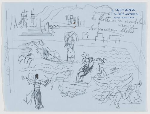 La baignade ou les ballets russes de Monte Carlo