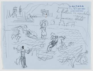 La baignade ou les ballets russes de Monte Carlo