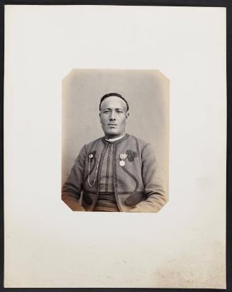 274. Mezian Ben Saüs (25 ans) tirailleur algèrien, frontal