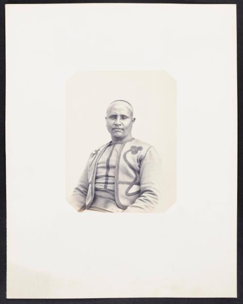 257. Mohamed Ben Oli (37 ans) Tirailleur-Algériens (Son père et sa mère Kabylen), frontal