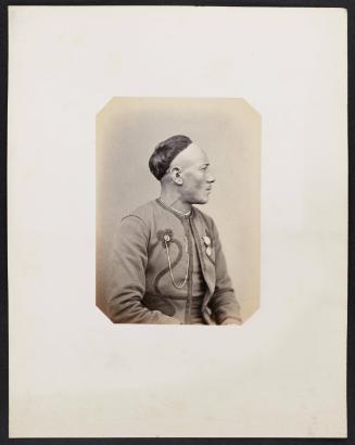 274. Mezian Ben Saüs (25 ans) tirailleur algèrien, profile