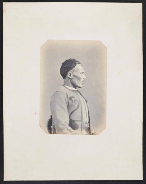 273. Bougerrah ben mohamed (33 ans) caporal au 3e tirailleur algèrien, profile