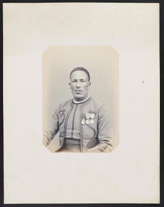 273. Bougerrah ben mohamed (33 ans) caporal au 3e tirailleur algèrien, frontal