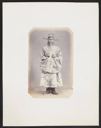 Ambassade Cochinchinoise à Paris. Seated. 144. Ngug-kai-dan (48 ans) 3e Ambassadeur, Secrétaire du Ministère de la Justice