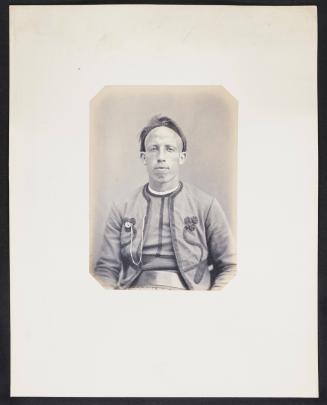 137. Ben aouda Ben dedouche (22 ans) (Tirailleur-algérian) Arabe aux cheveux blonds en aux yeux bleus - Frontal