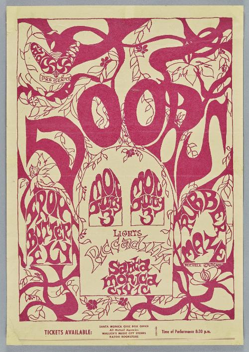 The Doors, Iron Butterfly, Rubber Maze