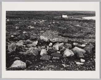Tent ring, remains, contemporary camp