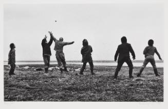 Children playing ball