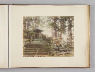 [Tomb of Shogun Tokugawa Ieyasu at Nikko]   from Views of Tokyo, Nikko, Yokohama