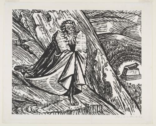 Moses auf dem Sinai