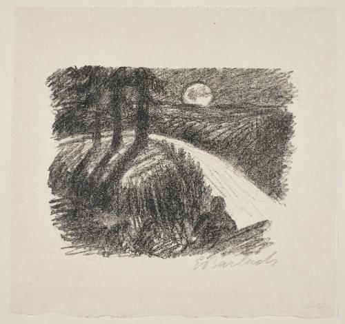 An den Mond 1 (Mondaufgang)