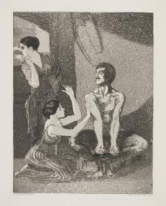 Madchen und Schutze (Girt and archer)