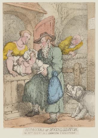Humours of Houndsditch or Mrs. Shevi in a Longing Condition