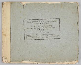 Six Coloured Etchings Views From Nature