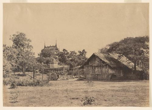 Amerapoora. Hut near Maha Bounghian Kyoung