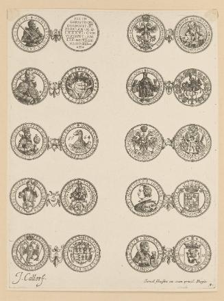 Plate 4 from “Les Monnaies” (The Coins)