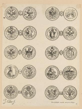 Plate 3 from “Les Monnaies” (The Coins)