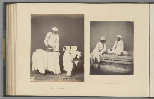 Shrofs (Money-changers)   from The Sutlej - Indian Groups etc.