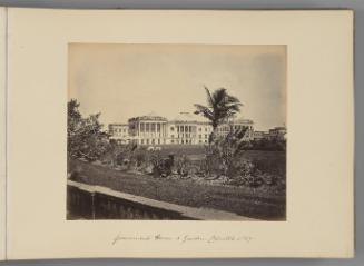 [Government House and Garden, Calcutta, 1869]   from Indian Views