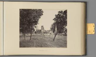 [Lucknow; Residency, from Cemetery]   from Indian Architecture and Scenery, Vol. 1