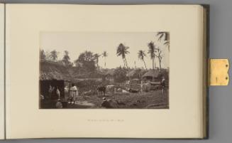 [Calcutta; Rustic Scene and Village Life in Bengal]   from Indian Architecture and Scenery, Vol. 1
