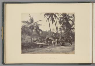 [Calcutta; Rustic Scene and Village Life in Bengal]   from Indian Architecture and Scenery, Vol. 1
