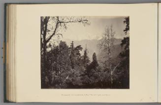 Bunderpoonch (the Jumnootri peak) 20,758 feet from the heights above Barsoo   from Himalayas