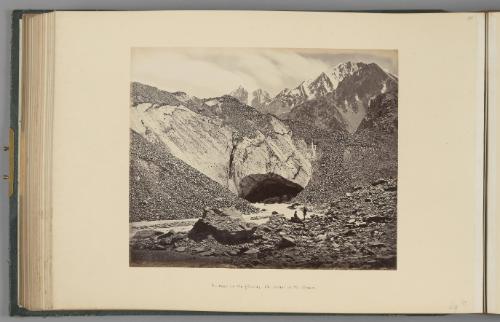 [Ice Cave in the Glacier - the Source of the Buspa]   from Himalayas