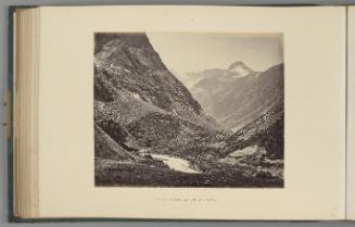 View on the Buspa, five miles above Chitkul   from Himalayas