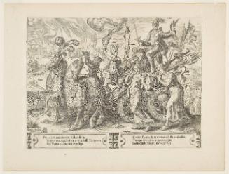 The Triumph of War   Plate 5 from The Vicissitudes of Human Things: Circulus Vicissitudines Rerum Humanorum