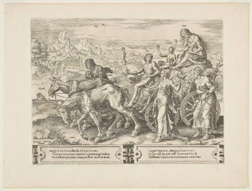 The Triumph of Want  Plate 6 from The Vicissitudes of Human Things: Circulus Vicissitudines Rerum Humanorum