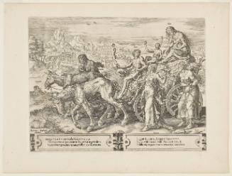 The Triumph of Want  Plate 6 from The Vicissitudes of Human Things: Circulus Vicissitudines Rerum Humanorum