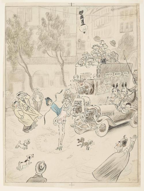 The Good Wind from Lustige Blatter 1911