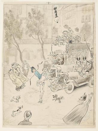 The Good Wind from Lustige Blatter 1911