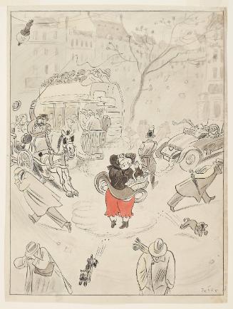 The Bad Wind from Lustige Blatter 1911