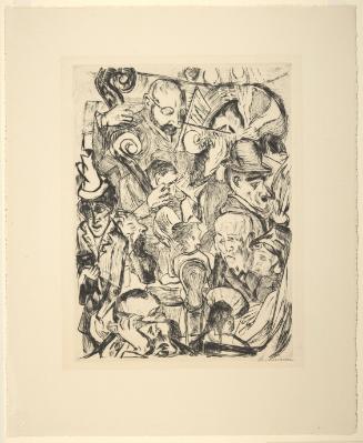 Kaffee-Musik Plate 9 from Gesichter Portfolio