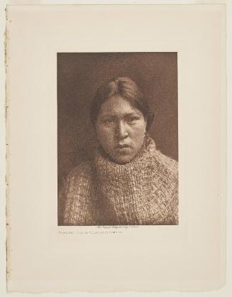 Hesquiat Girl in Cedar-Bark Costume from the volume The North American Indian Volume