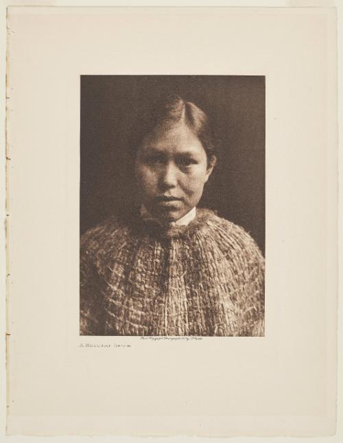 A Hesquiat Belle from the volume The North American Indian