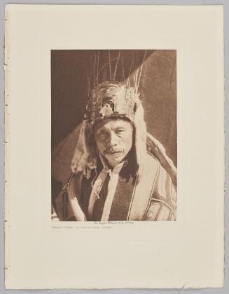 Raven Chief of Skidegate-Haida from the volume The North American Indian