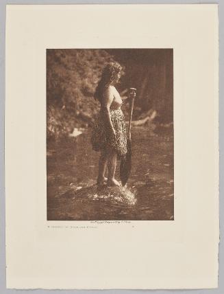 A Shaman or Medicine Woman from the volume The North American Indian