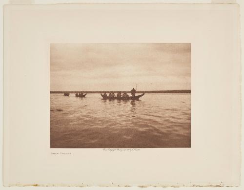 Haida Canoes from the volume The North American Indian