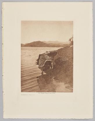 Gathering Seaweed from the volume The North American Indian